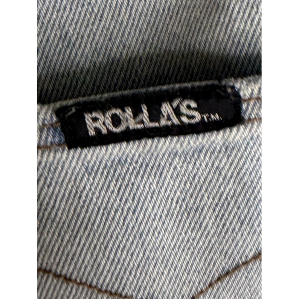 Rolla's Distressed Denim Cutoff Shorts | Light Wash | Festival Summer Staple - Picture 2 of 16